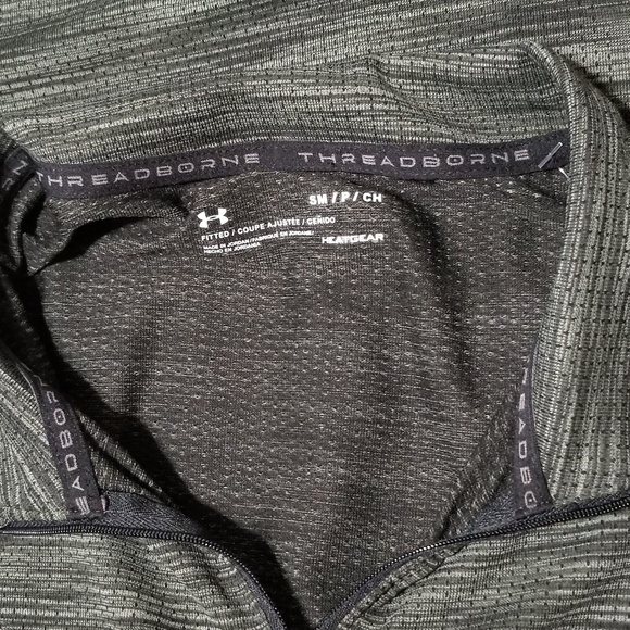 UNDER ARMOUR Men's HeatGear Long Sleeve Shirt - Picture 5 of 8